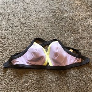 Bravissimo purple and yellow bikini top